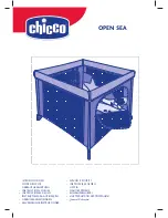 Chicco OPEN SEA Manual preview