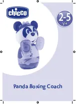 Chicco Panda Boxing Coach Instruction Manual предпросмотр