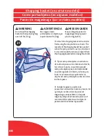 Preview for 48 page of Chicco PASSEGGINO S3 Owner'S Manual