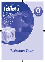 Chicco Rainbow Cube Instruction Manual preview