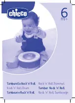 Предварительный просмотр 1 страницы Chicco Rock'n'Roll Drum Instruction Leaflet