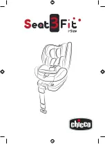 Chicco Seat3 Fit i-Size Installation Instructions Manual предпросмотр