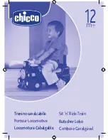 Предварительный просмотр 1 страницы Chicco Sit 'n' Ride Train Manual