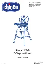 Chicco Stack 1 Owner'S Manual preview