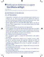 Предварительный просмотр 4 страницы Chicco SterilNaturalDigit Instructions Manual