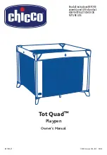 Preview for 1 page of Chicco Tot Quad 05079726720070 Owner'S Manual