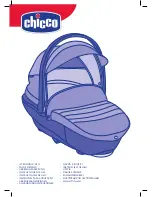 Chicco TRIO FOR ME NACELLE Manual preview