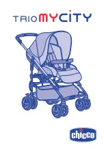 Chicco Trio MyCity Instructions For Use Manual предпросмотр