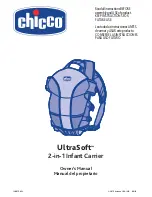 Chicco ULTRASOFT Owner'S Manual preview