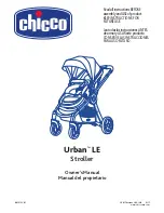 Chicco Urban LE Owner'S Manual preview