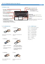 Preview for 2 page of Chicony Electronics KT-1332 User Manual