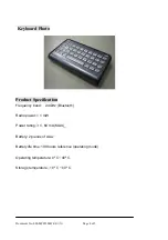 Preview for 4 page of Chicony MP-0550 Quick User Manual