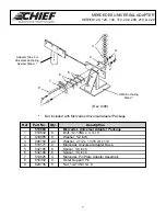 Предварительный просмотр 3 страницы CHIEF 124 Series User Manual