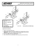 Предварительный просмотр 9 страницы CHIEF 124 Series User Manual