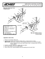 Предварительный просмотр 11 страницы CHIEF 124 Series User Manual