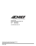 Предварительный просмотр 12 страницы CHIEF 124 Series User Manual