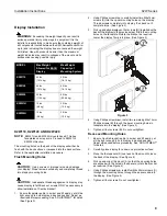 Preview for 9 page of CHIEF 841872160665 Installation Instructions Manual