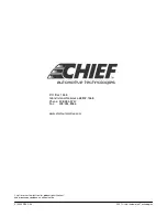 Preview for 8 page of CHIEF BMW X3 Adapters User Manual