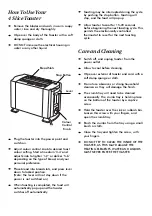 Preview for 3 page of CHIEF CFET40WE Operating Instructions