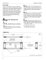 Предварительный просмотр 2 страницы CHIEF DGP32 Installation Instructions Manual