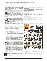 Предварительный просмотр 2 страницы CHIEF Elektron MultiMig 621 Instruction Manual