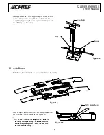 Предварительный просмотр 9 страницы CHIEF EZ LINER EXPRESS User Manual