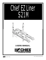 Preview for 1 page of CHIEF EZ Liner S21M User Manual