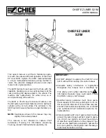 Preview for 3 page of CHIEF EZ Liner S21M User Manual