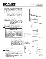 Предварительный просмотр 8 страницы CHIEF EZ Liner S21M User Manual