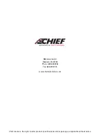 Предварительный просмотр 16 страницы CHIEF F150 Manual