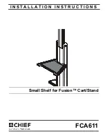 Preview for 1 page of CHIEF FCA611 Installation Instruction