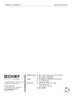 Preview for 12 page of CHIEF FCAB3X1U Installation Instructions Manual