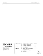 Preview for 16 page of CHIEF Flexlink KXC Series Installation Instructions Manual