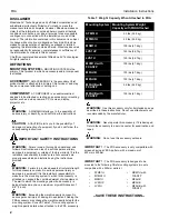 Preview for 2 page of CHIEF FRA Installation Instructions Manual