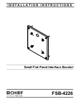 CHIEF FSB-4226 Installation Instructions preview