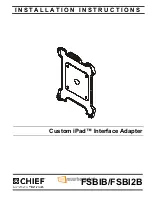 CHIEF FSBI2B Installation Instructions preview