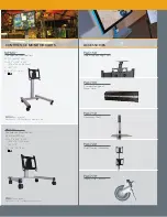 Preview for 4 page of CHIEF Fusion Mobile Carts & Stands Brochure