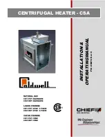 CHIEF Goldwell CH1015T-LPGE / LPGEM Installation And Operation Manual предпросмотр