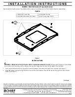 CHIEF HB-35B Installation Instructions preview