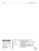 Preview for 8 page of CHIEF J Series Installation Instructions Manual