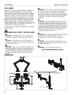 Preview for 2 page of CHIEF K2C2OFB215 Installation Instructions Manual