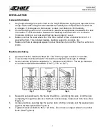 Предварительный просмотр 7 страницы CHIEF Kahuna User Manual