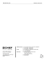 Preview for 8 page of CHIEF KBD-MINI Series Installation Instructions Manual