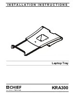 CHIEF KRA300 Installation Instructions preview