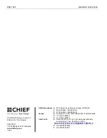 Preview for 16 page of CHIEF KSA-1022 Installation Instructions Manual