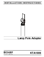 CHIEF KTA1006 Installation Instructions preview