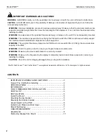 Preview for 2 page of CHIEF Large Flat Panel Dual Arm Wall Mount PNR Installation Instructions Manual