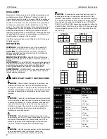 Preview for 2 page of CHIEF LVM2X2U Installation Instructions Manual