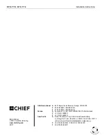 Preview for 12 page of CHIEF MFM Installation Instructions Manual