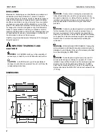 Preview for 2 page of CHIEF MSP-CSH1 Installation Instructions Manual